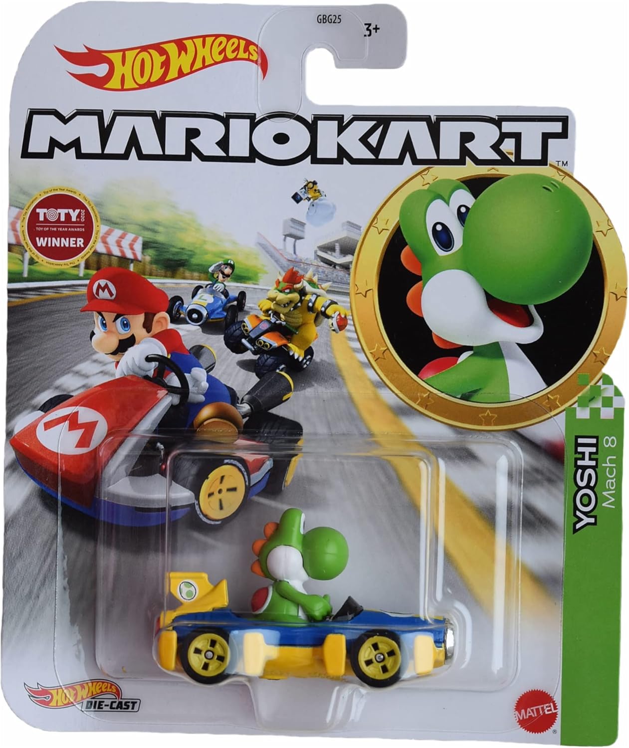 Hot Wheels Mario Kart Yoshi