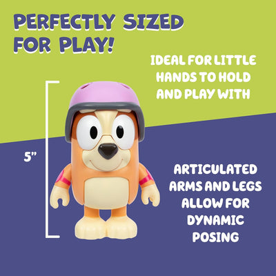 Bluey Chat Mates Bingo Figure And Scooter