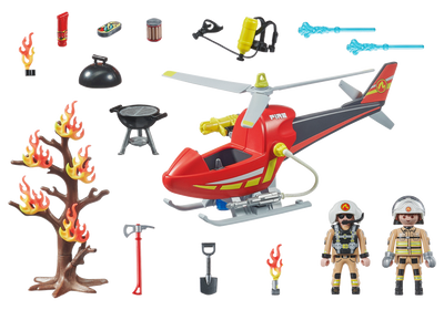 Playmobil City Action 71195 Fire Rescue Helicopter
