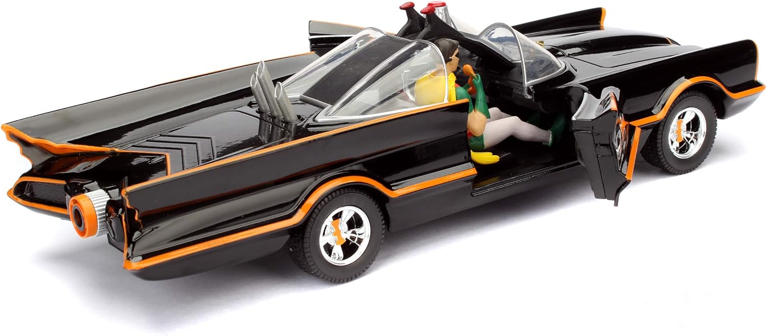 Batman 1966 Classic TV Series Batmobile With Batman Figure