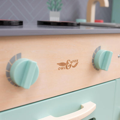 Owl And Fox Wooden Kitchen Set