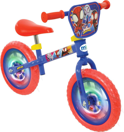 SpiderMan Spidey And His Amazing Friends 12" Balance Bike With Light Up Wheels