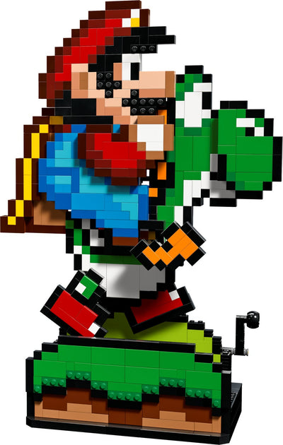 Lego Super Mario 71438 Super Mario World Mario And Yoshi Interactive Model Set