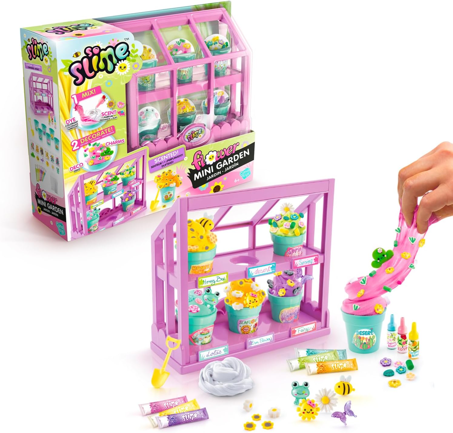 So Slime Flower Mini Garden Slime Making Set