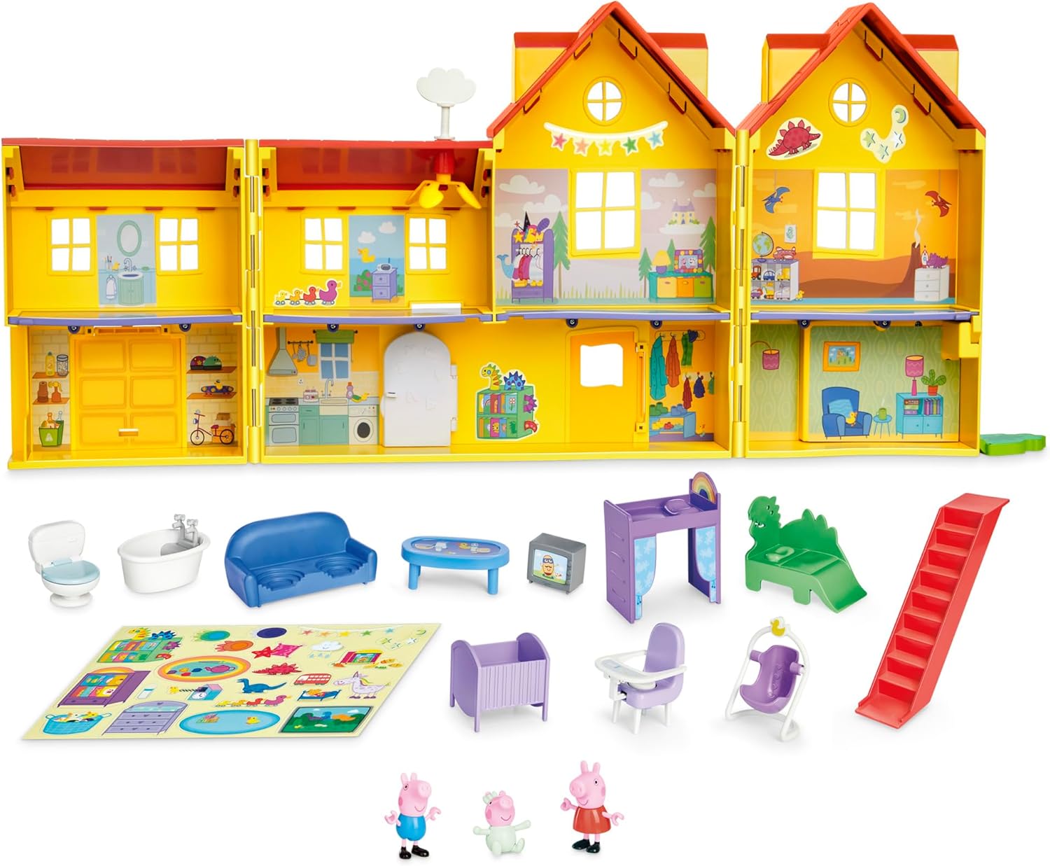 Peppa Pig Peppa's Big Family House With Baby Evie