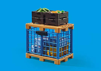 Playmobil City Life 71528 Forklift With Cargo