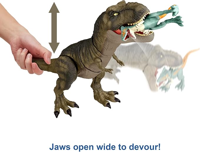 Jurassic World Thrash 'N Devour Tyrannosaurus Rex Dinosaur
