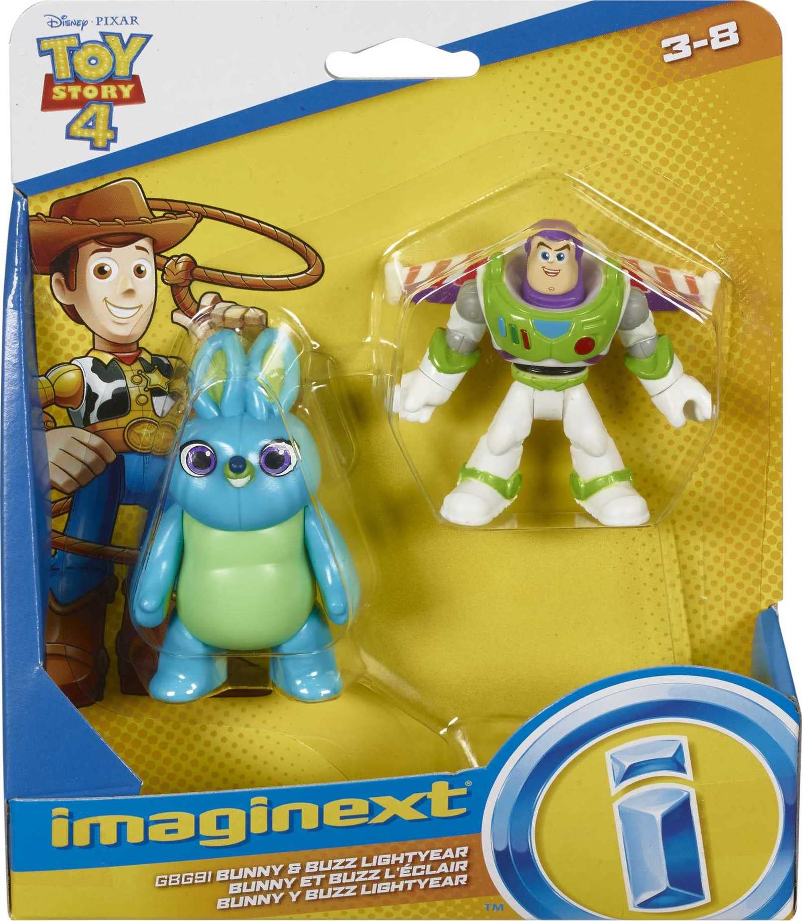 Toy Story Imaginext Figure Pack Bunny And Buzz Lightyear