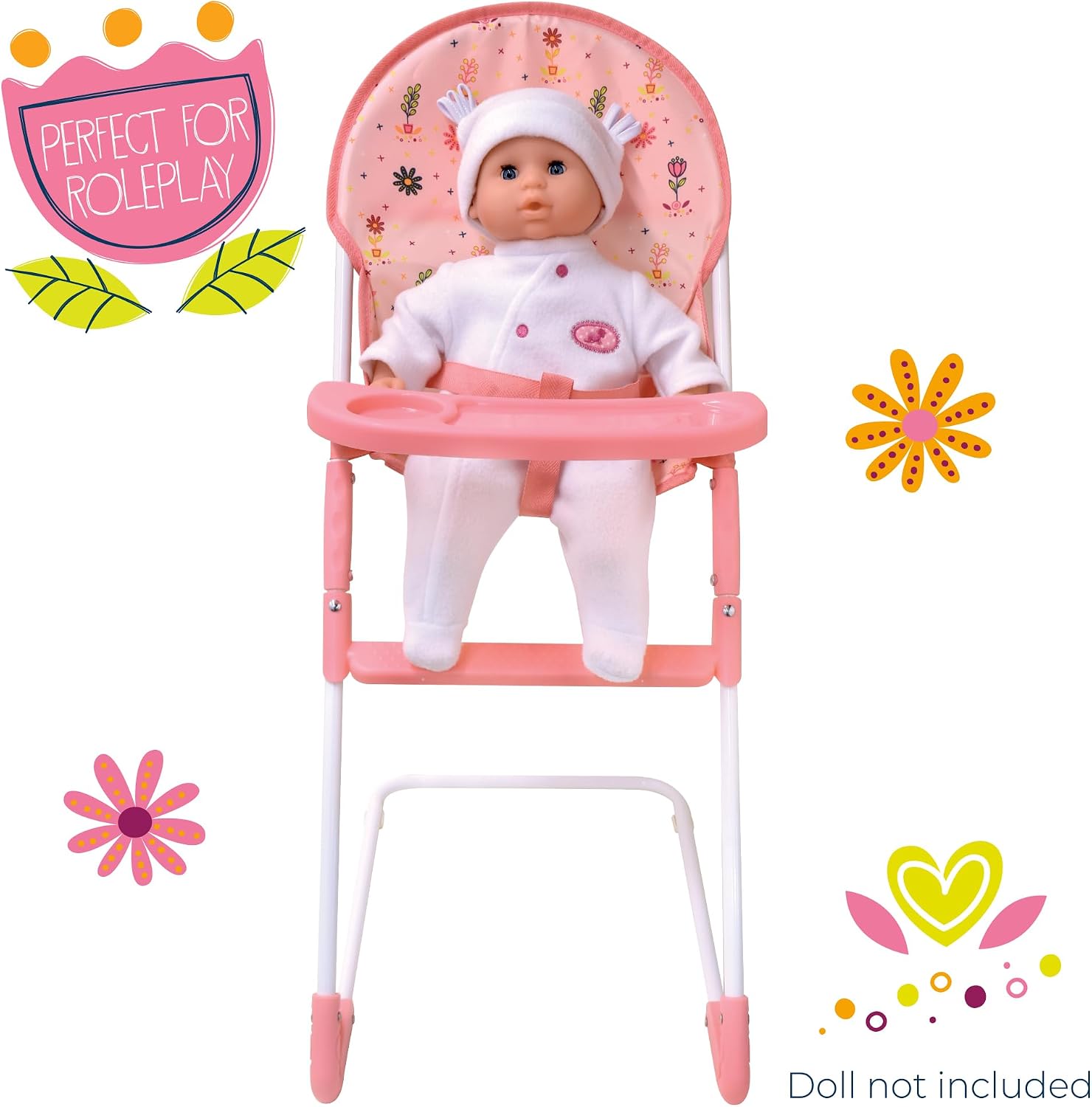 Dolls World Dolls High Chair For Dolls Up To 56cm