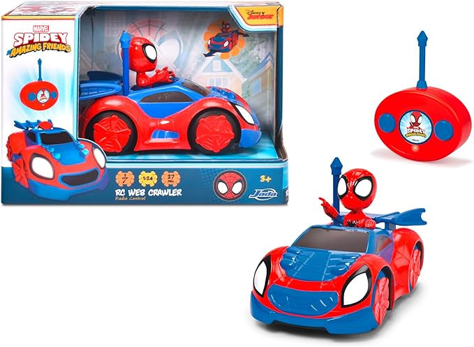 SpiderMan Spidey And His Amazing Friends Remote Control Web Crawler
