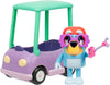 Bluey Chat Mates Grannies Car With Janet Figure