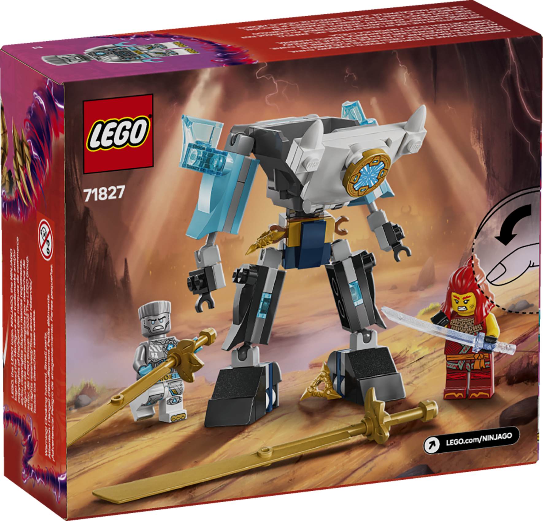 Lego Ninjago 71827 Zane's Battle Suit Mech