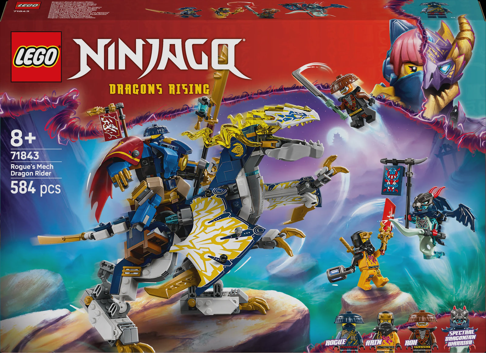 Lego Ninjago 71843 Rogues Mech Dragon Rider