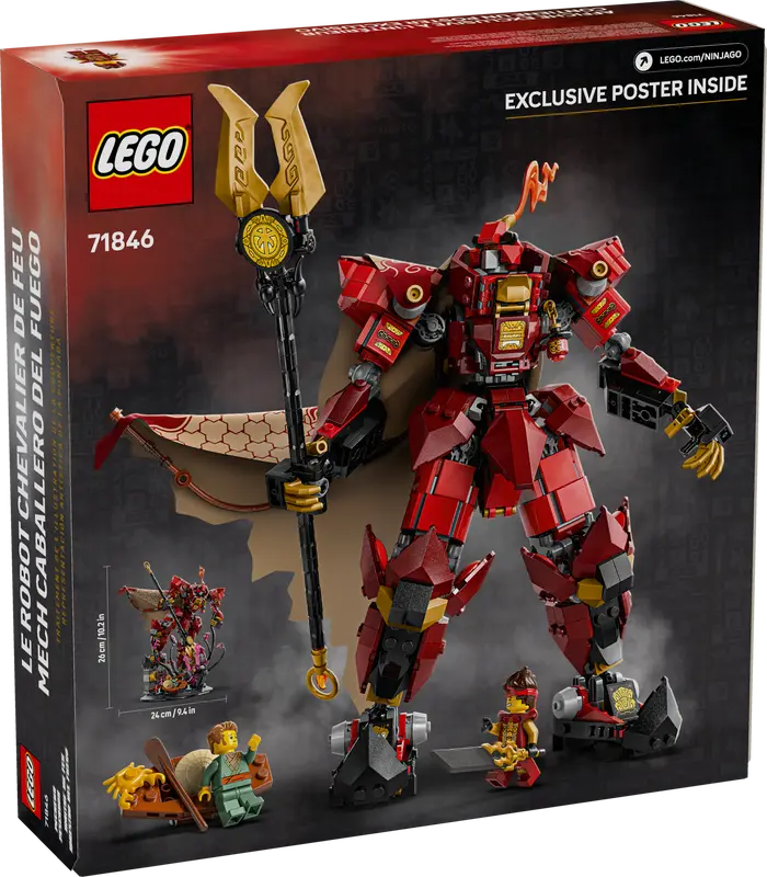 Lego Ninjago 71846 The Fire Night Mech