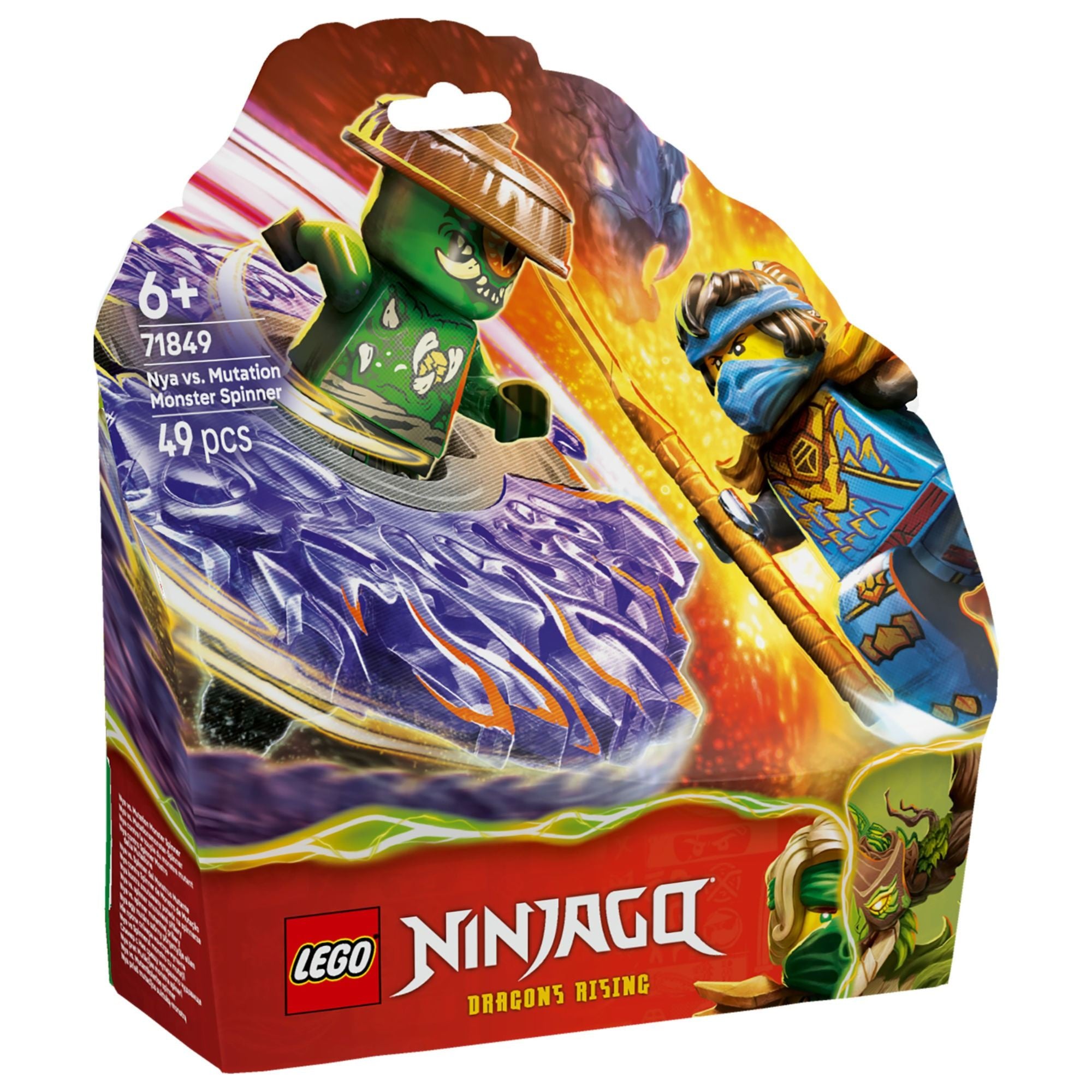 Lego NInjago 71849 Nya vs Mutation Monster Spinner