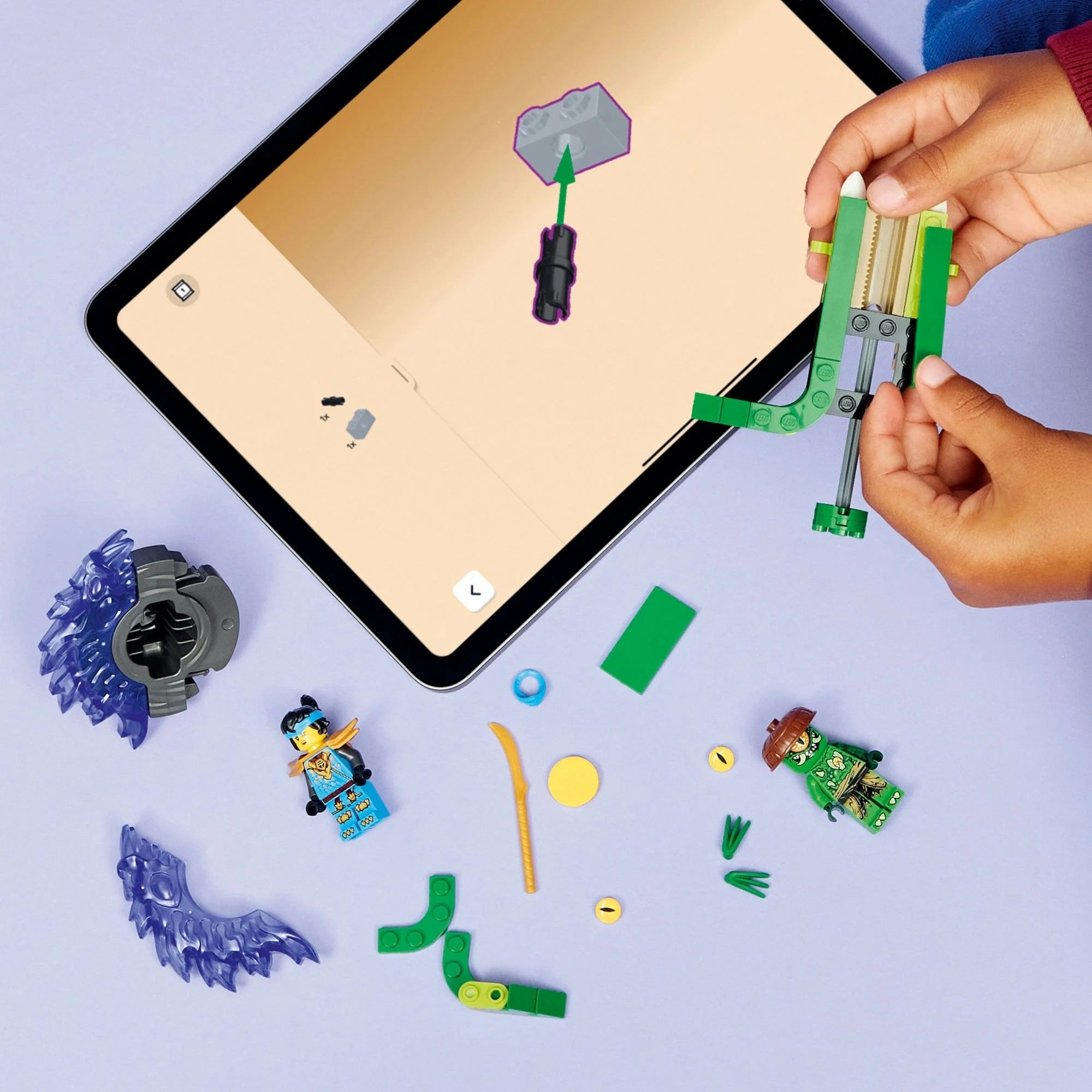 Lego NInjago 71849 Nya vs Mutation Monster Spinner