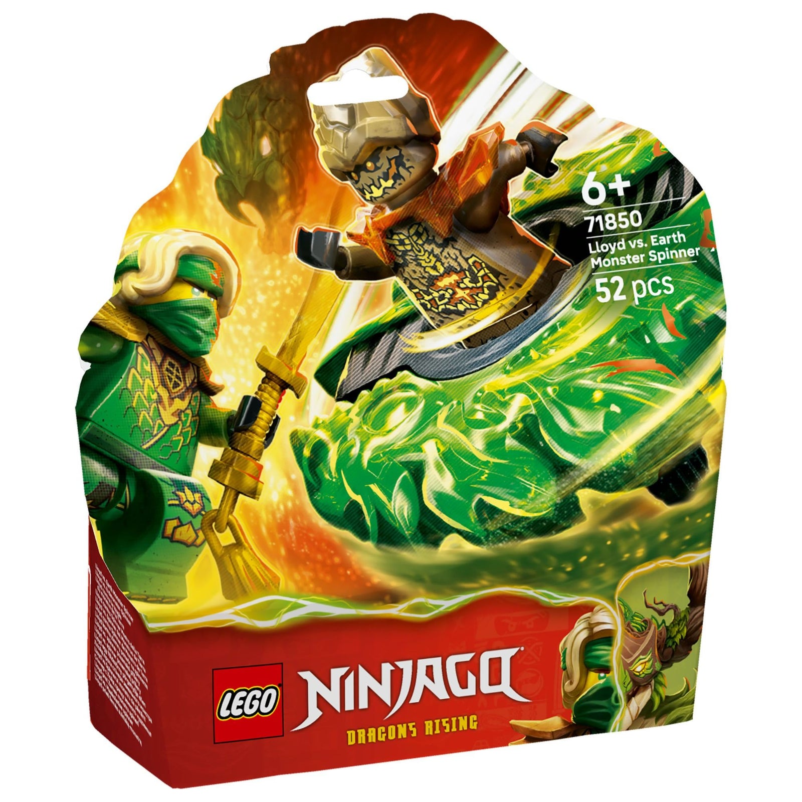 Lego Ninjago 71850 Lloyd vs Earth Monster Spinner