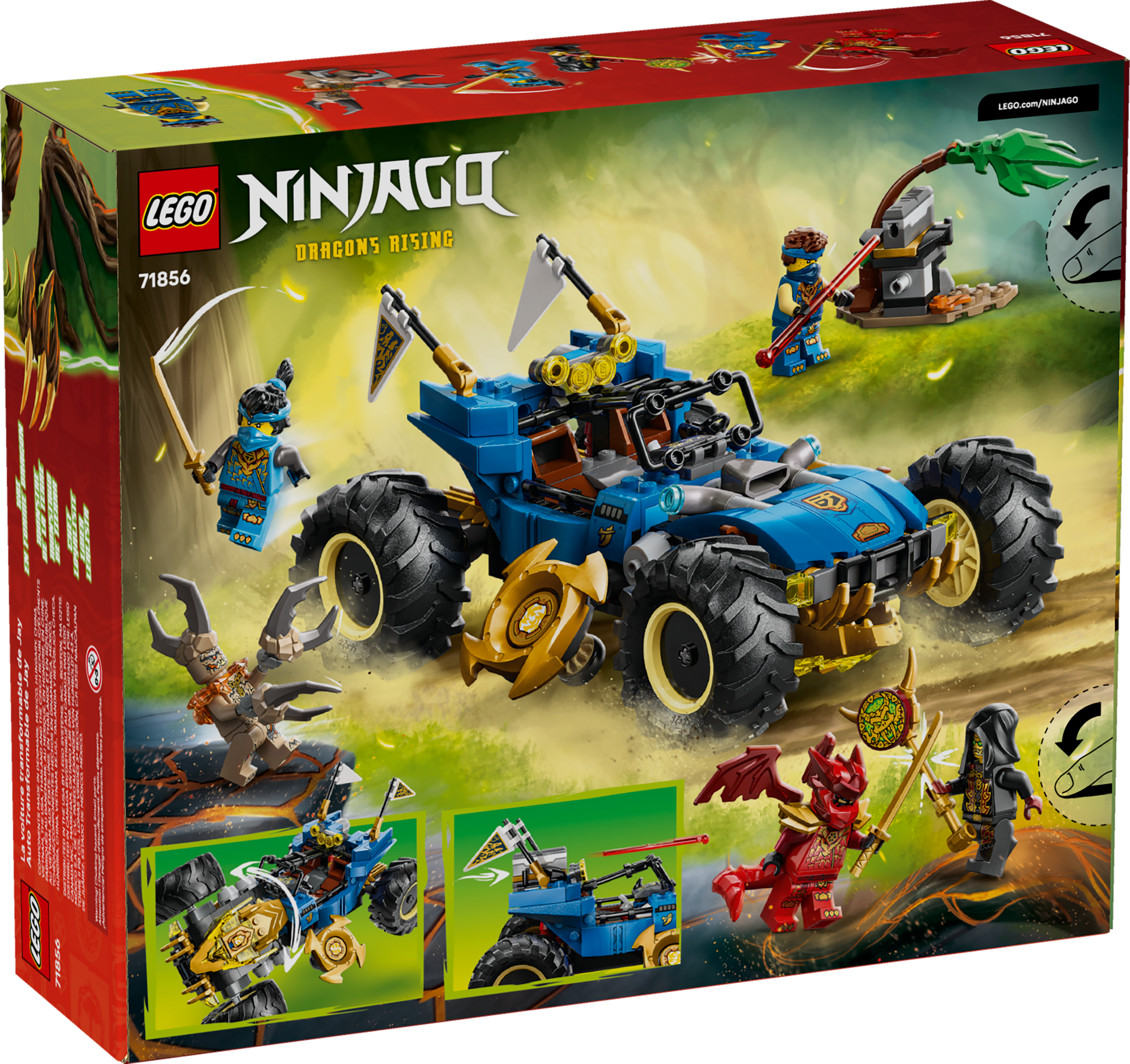 Lego Ninjago 71856 Jay's Transforming Car