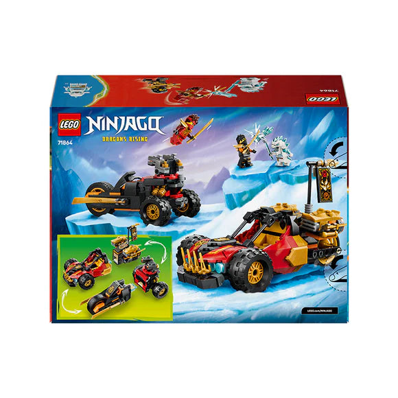 Lego Ninjago 71864 Kai And Cole's Combiner Vehicles