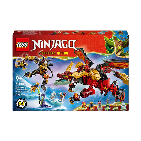 Lego Ninjago 71868 Wyldfyre's Transforming Dragon Mech