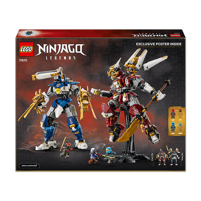 Lego Ninjago 71870 The Twin Titan Mechs Set