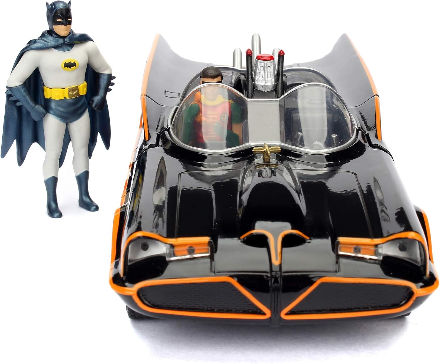 Batman 1966 Classic TV Series Batmobile With Batman Figure