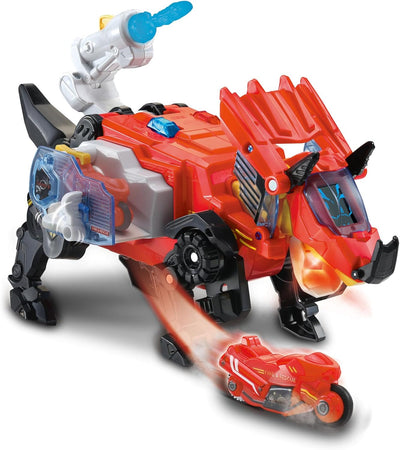 Vtech Switch And Go Dinos Hero The Triceratops 2 In 1 Interactive Dinosaur