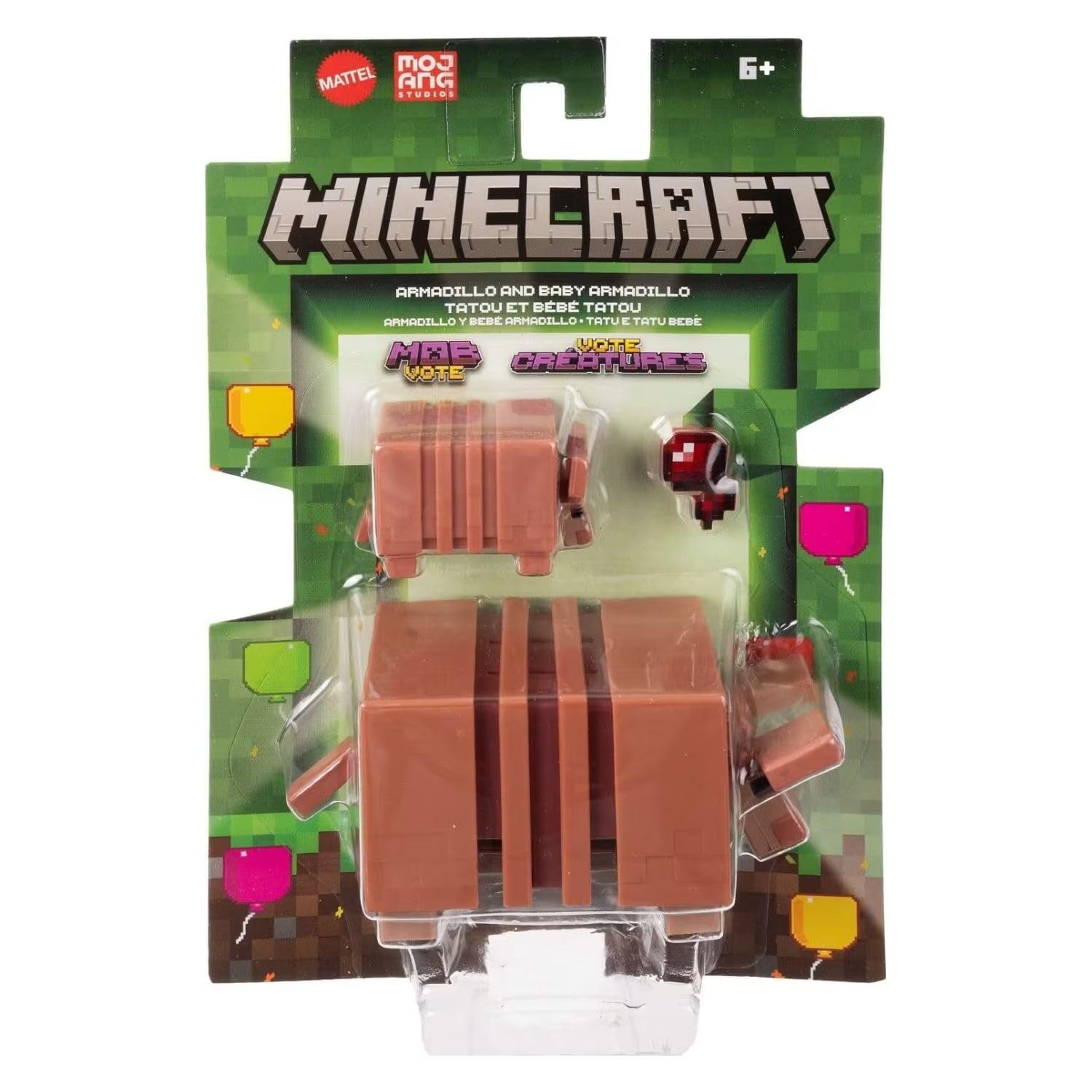 Minecraft Core Figure Armadillo And Baby Armadillo