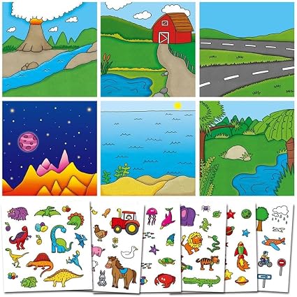 Galt First Sticker Pictures Playset 100 Stickers