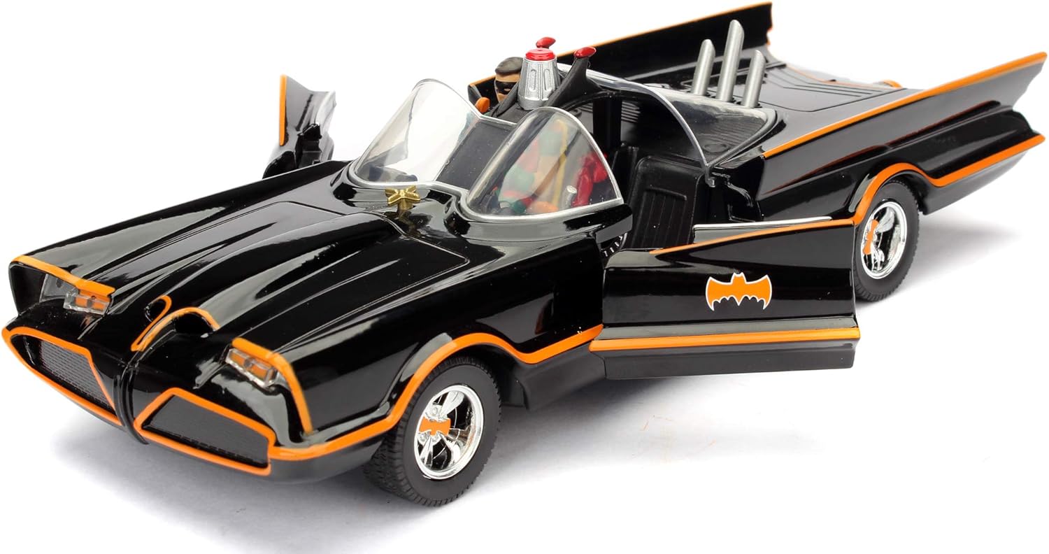 Batman 1966 Classic TV Series Batmobile With Batman Figure