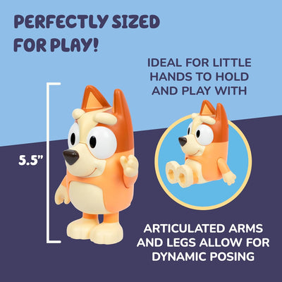 Bluey Chat Mates Single Figure Bingo