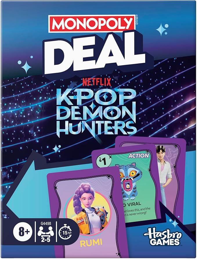 Monopoly Deal K Pop Demon Hunters