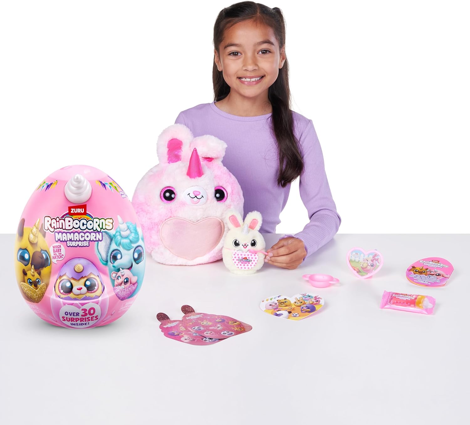 Rainbocorns Mamacorn Surprise Plush Soft Toy Assorted