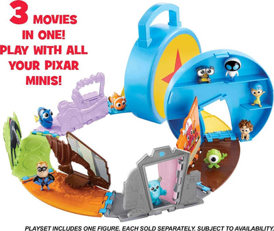 Disney Pixar World Of Pixar Minis 3 In 1 Playset