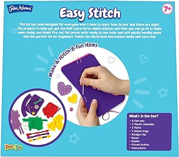 John Adams Easy Stitch Fun To Do Easy Sew