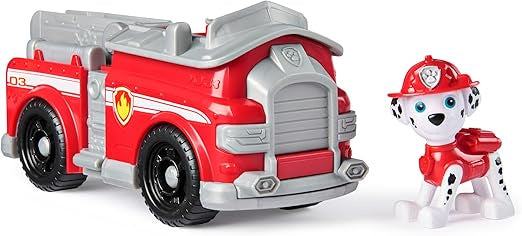 Paw Patrol Marshall Fire Engine Vehicle With Marshall Figure