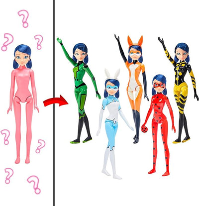 Miraculous Magic Heroes Reveal Colour Change Doll Assortment