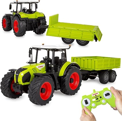 Claas Arion 660 Remote Control Tractor And Trailer 1:24 | Totally Toys