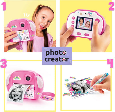 Photo Creator Kids My First 3 In 1 Instant Camera Unicorn Version