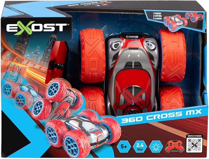 Exost 360 Cross MX Remote Control All Terrain Vehicle Red