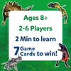 Skillmatics Guess In 10 Card Game World Of Dinosaurs Edition