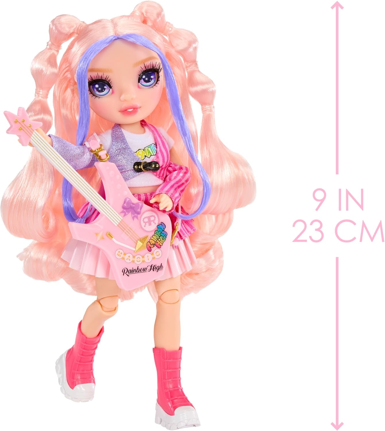Rainbow High Jr High Rockband Doll Bella Parker