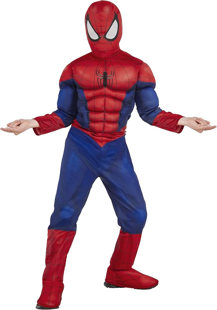 Spiderman Deluxe Costume 122-128cm 7-8 years