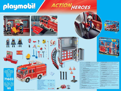 Playmobil City Action 71603 Fire Rescue Mega Set