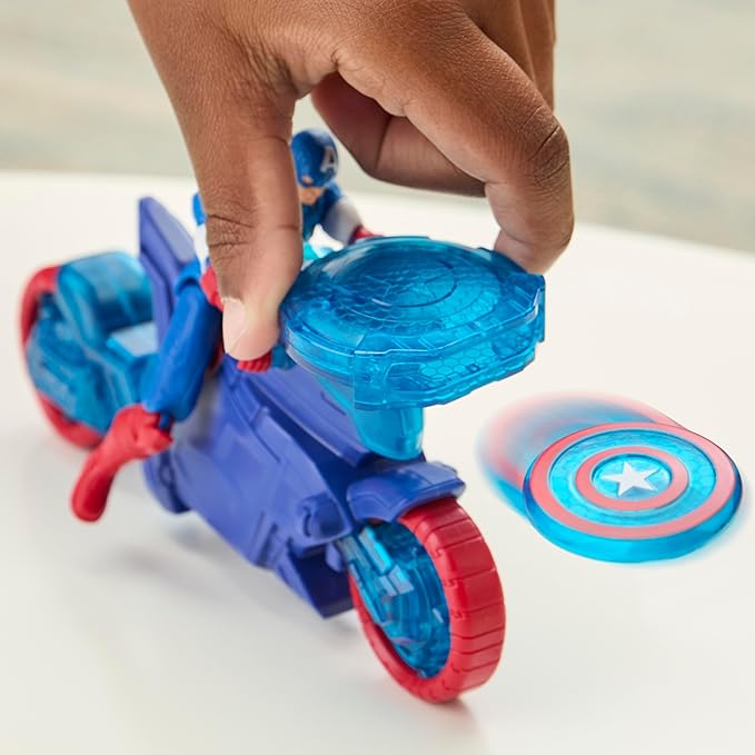 Marvel Avengers Captain America Shield Shot Cycle And Figure