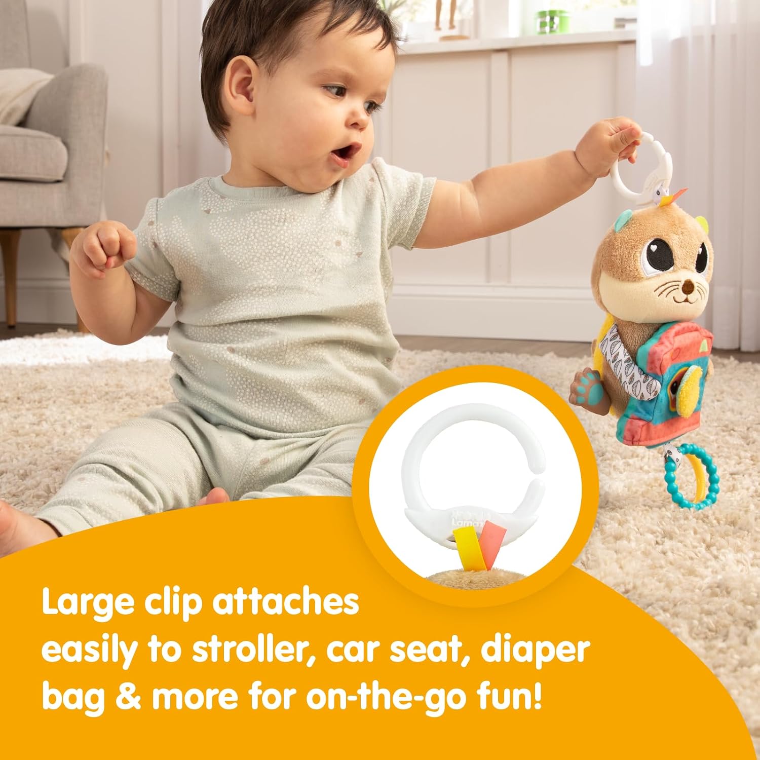 Lamaze Arty Says Cheese Infant Toy