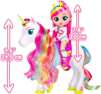 Cry Babies BFF Doll Dreamy Doll And Rym Unicorn