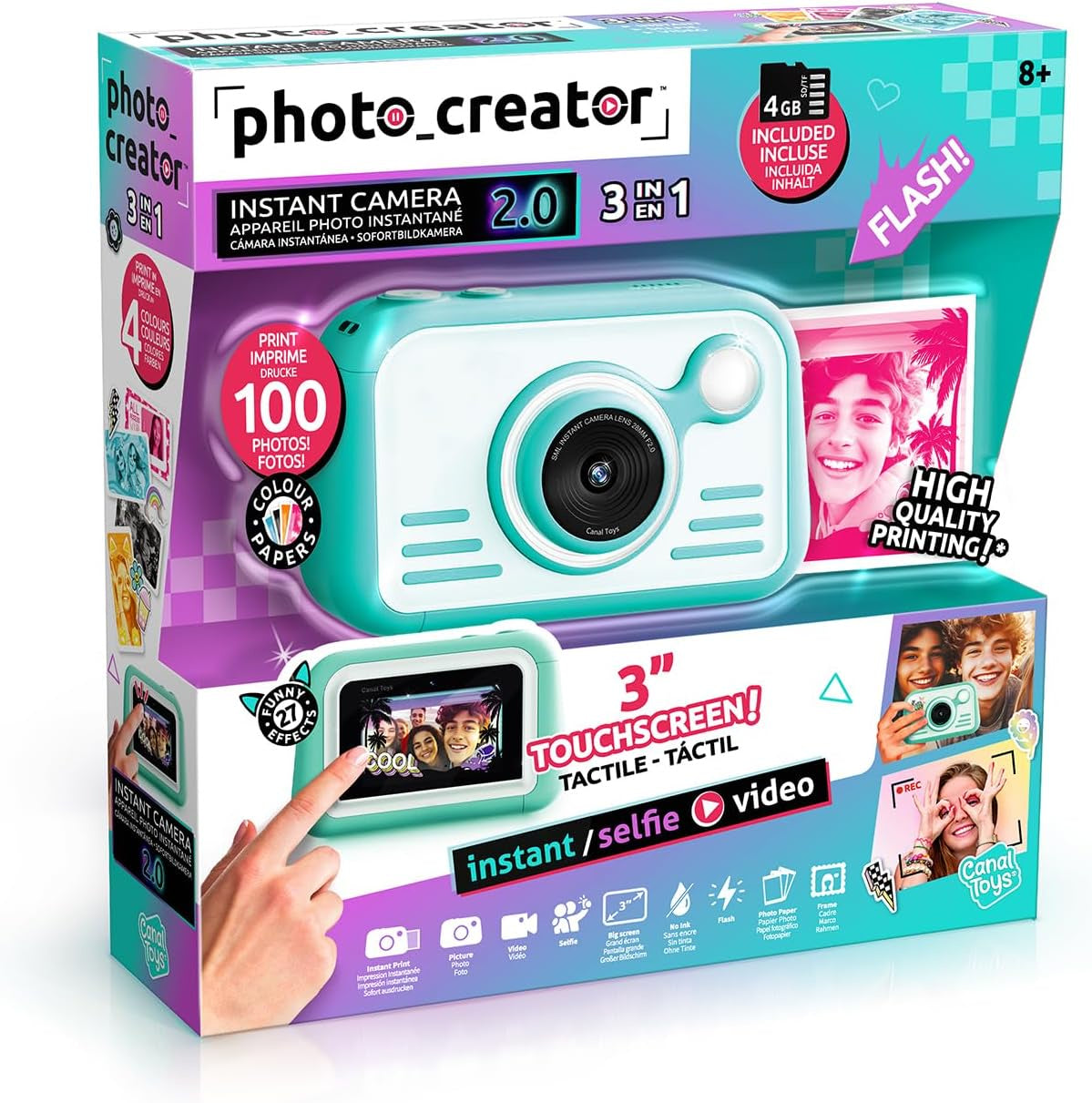 Photo Creator Instant Print Camera 2.0