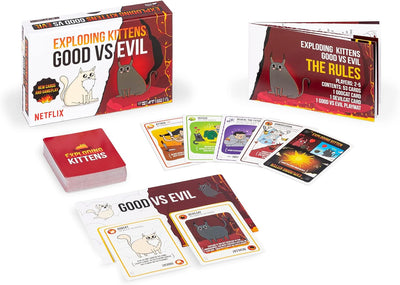 Exploding Kittens Good vs Evil Game