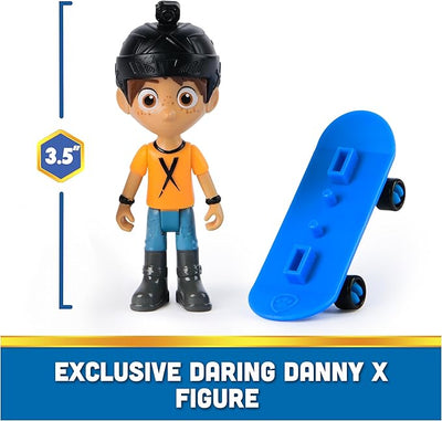Paw Patrol Hero Pup Figure Pack Marshall And Daring Danny